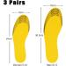 Knixmax 3 Pairs Memory Foam Insoles for Women | Super Soft Shoe Inserts | Cushioned Inner Soles for Sneakers, Slippers, Boots | Black Grey Pink, EU 36-41 - Buy Online on GoSupps.com
