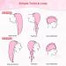 HOMERHYME Hair Drying Towel 3 Pack - Quick Dry, Highly Absorbent & Anti Frizz Hair Turban for Wet Curly Long Hair - Buy Online on GoSupps.com