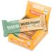 Hans Brainfood - Bio Energierliegel new recipe - vegan |Regional extension |Ideal for cycling hiking sport |Power bar without additives |16 Power Energy Oat Bars - Salted Peanut Salted Peanut 16er Box