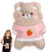 Cute hot water bottle 180 ml soft and cute bear heat bottles with reference mini hand warmer for hot and cold compresses used at home and in the office