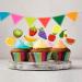 36Pcs Fruit Happy Birthday Cupcake Toppers Tropical Summers Cupcake Dessert Muffin Food Cake Picks Hawaii Fruit Baby Shower Wedding Party Themed Birthday Party Supplies - Buy Online on GoSupps.com
