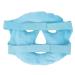 Reusable Gel Beads Face Eye Mask | Hot & Cold Compress for Puffy Eyes Dark Circles Relief | Stress & Migraine Relief Spa Mask (Blue - Buy Online on GoSupps.com