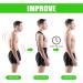 SOMAZ Adjustable Posture Corrector for Men and Women - Comfortable Upper and Lumbar Back Support - XS-Small Size - Pack of 1 - Buy Online on GoSupps.com