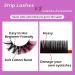 Kmilro Pink Fluffy Lashes - 5 Pairs D Curl 22mm Russian Strip Lashes with Color Tips - Wispy Volume Fake Eyelashes Pack - A-Pink - Buy Online on GoSupps.com