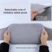 Pl sch Waist Warmer Belt & Hot Water Bottle - Cozy 1000 ml Warmth for Belly Hands Neck & Feet (Brown) | International Shipping - Buy Online on GoSupps.com