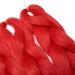 Colorful Red Kanekalon Braids Extensions - 60cm Synthetic Crochet Hair | Premium Quality Hair Extensions for International Shipping - Buy Online on GoSupps.com