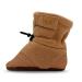 JAN & JUL Baby Shoes for Boys Stay-On Adjustable Booties (Brown Bear Small Infant)