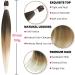 Xusuperb 30-inch Ombre Blonde Pre-Stretched Braiding Hair - 6 Packs Kanekalon Synthetic Extensions for Knotless Braids (T1B/27/613) - Buy Online on GoSupps.com