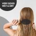 marQus Detangle Hair Brush - Ultra-Soft Bristles for All Hair Types - Wet and Dry Hair - 1pcs Black Brush - Buy Online on GoSupps.com
