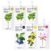 Skincare Face Masks (Random 6pks) Clay Face Masks Skincare for Women Korean Skin Care with Kaolin and Bentonite Clay Natural Brightening Hydrating Facial Mask Pore Minimizer Set For Teens Kids Mud Combo 6pk