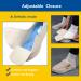 Men's Diabetic Edema Shoes | Extended Widths | Removable Memory Foam Insoles | Lightweight & Comfortable | Ideal for Seniors | Swollen Feet Relief | Black/Grey - Size Men 10/Women 11 - Buy Online on GoSupps.com