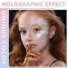 White Face Glitter Gel | Long Lasting Holographic Makeup & Hair Glitter for Halloween & Festivals - Buy Online on GoSupps.com