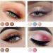 sillervan Matte Pearlescent Eyeshadow Fine Powdery Texture Convenient to Use Multicolor Blendable Lasting Halloween Makeup gorgeously - Buy Online on GoSupps.com