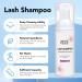 VISCOO Eyelash Shampoo & Cleanser Kit with USB Lash Fan - 150ml Wash Bottle, 60ml Clean Mousse, Mascara Brush, Cleansing Brushes - Salon & Home Use - Buy Online on GoSupps.com