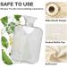 Naanle Banana Palm Leaves Heat Bottle 1L - Transparent Hot Water Bottle for Pain Relief & Therapy - Ideal for Bed Hand & Foot Warmth - Buy Online on GoSupps.com