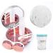 Rose Gold Contact Lens Travel Kit with Cleaner Washer - Portable Box with Mirror, Tweezers, Remover Tool & Solution Bottle - Ideal for Daily & Outdoor Use - Buy Online on GoSupps.com