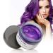 Mofajang Hair Wax Dye Styling Cream Mud - Purple | Washable Temporary Natural Hairstyle Color Pomade - Buy Online on GoSupps.com
