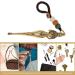 Crystal Earpick Keychain - Vintage Purse Ornament for Ear Cleansing and Removal - Buy Online on GoSupps.com