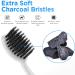 Burst Replacement Toothbrush Heads - Charcoal Bristles, 4 Count with Covers - Buy Online on GoSupps.com