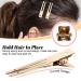 50Pcs Pin Curl Clips with 3Pcs Comb Set for Hair Setting - Gold Double Prong Clips for Hairdressing, Hair Salon, or Barber - Buy Online on GoSupps.com