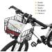 HOMEE Folding Rear Bike Basket - Detachable Front Bag for Mountain Bike - Cargo Rack Accessory - Black - Buy Online on GoSupps.com