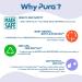 Pura Bundle: 2 Certified BPA-Free Silicone Straws - Eco-Friendly & Plastic-Free - Buy Online on GoSupps.com