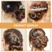 NUSITOU 2 Sets Retro Geometric Diamond Hairpin Set Silver Barrettes Star Silver Star Hair Clips Star Hair Pins Hair Jewelry Decorative Hair Clips Star Clips Side Clip Alloy Antique Silver - Buy Online on GoSupps.com