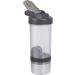 Amazon Basics 20oz Shaker Bottle with Mixer Ball - 2 Pack, Grey - Buy Online on GoSupps.com