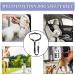 Adjustable Car Dog Seat Belt with Elastic Bungee - Reflective Stripe, Safety Restraint for Travel, Connects to Dog Harness - Buy Online on GoSupps.com