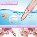 2-IN-1 Rechargeable Facial Hair Remover for Women - Painless Lady Shavers with LED Light, Nose & Hair Trimmer for Lips, Chin, Face, and Eyebrows - Buy Online on GoSupps.com