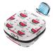 Menstrual Pad Bag with Zipper Ladies Napkin Pouch Tampons Collection Bag for Women and Girls (White Watermelon)