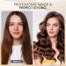 Professional 1 1/4 Inch Rotating Curling Iron - Automatic Wave Hair Wand 360 Rotation 5 Temps Dual Voltage Auto Off - Rose Gold - Buy Online on GoSupps.com