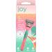 Joy Color-Changing Razor for Women Shave Kit with 1 Handle + 2 Razor Blade Refills - Buy Online on GoSupps.com