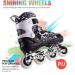 Kuxuan Adjustable Inline Skates for Kids with Light Up Wheels - Camo Roller Blades for Boys and Girls - Size Kids 3-6 US - Buy Online on GoSupps.com