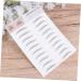 Housoutil 2pcs 3d Eyebrow Stickers Realistic Eyebrow -like Imitation Eyebrow Template 6d Eyebrow Trimming - Buy Online on GoSupps.com