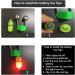 KIMROO Fishing Bite Alarm with LED Night Light and Twin Bells - 20PCS - Buy Online on GoSupps.com
