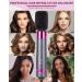 XLQ 5in1 Blow Dryer Brush for Women - Multifunctional Styler with Negative Ion Technology - Detachable Straightener and Curling Attachments - Black Purple Upgrade Gift Box - Buy Online on GoSupps.com
