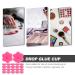200 Pcs Eyelash Adhesive Pads - Glue Cup & Holder for False Eyelash Extensions | Professional Supply for Extensions - Buy Online on GoSupps.com
