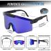 Buy Dadapanghu Fast Polarized Sunglasses - UV400 Rave Sports Glasses for Men & Women | Perfect for Cycling Skiing Fishing & Running - Blue Gradient - Buy Online on GoSupps.com