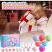 6 Organic Bath Bombs Unicorn Bath Bombs for Girls with Surprise Toy Jewelry Inside for Kids Handmade Bubble Bath Bombs Toys Gifts for 4 5 6 7 8 9 Years Old Girls Birthday Christmas - Buy Online on GoSupps.com