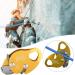 Alomejor Climbing Descender - Self-Braking Rope Grab for Mountaineering | Top Climbing Equipment for Safety & Performance - Buy Online on GoSupps.com