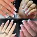 AddFavor 120pcs White French Tip Press on Nails - Medium Square Fake Nails for Women & Girls | Nude False Acrylic Nails with Adhesive Tabs - Buy Online on GoSupps.com