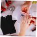 ABOOFAN 2 Pairs Half Finger Gloves Nylon Gloves Anti-uv Gloves Nail Dryer Gloves Pink Gloves Sun Gloves Nail Art Accessory Uv Gloves for Manicure Breathable Sun Protection Gloves Gel 21x12x0.1cm As Shown - Buy Online on GoSupps.com
