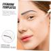 DOITOOL Women Eyebrow Stencil 6 Pcs Stickers Brow Stencil Ruler Disposable Eyebrow Stencil Eyebrow Card Miss Micro Edge Girl - Buy Online on GoSupps.com