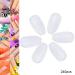 Practice Palette Manicure Tool - 240 Pcs Round False Nail Tips & Gel Polishing Color Cards - Nail Art Accessories for Perfect Nails - Buy Online on GoSupps.com