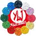 YLJ 5D Diamond Painting Round AB Drills in 12 Colors - 500 Drills Each Color - 2.8mm Replacement Dots - Vibrant Sparkling AB Beads for DIY - Grid Storage Box Included (YLJ-500AB) - Buy Online on GoSupps.com