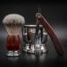 Brent Berkeley men's razor Royal Silver Razor set - shaving brush and shaving shell - durable shaving performance - reduces skin irritation - gift set - silver