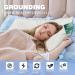 Buy Earthing Pillowcase for Better Sleep | Grounded Pillowcase with EU Grounding Cable (51x76cm) - Enhance Your Wellness - Buy Online on GoSupps.com