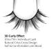 Manga Lashes: Natural Look False Eyelashes - 10 Pairs Soft & Reusable Asian Fake Eyelashes by Canvalite - Anime Style Alice-10pr - Buy Online on GoSupps.com