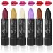 Magic Kiss Color Changing Matte 6 Piece Lipstick Set infused with Aloe Vera Made in USA (Colors of Aloha 2)